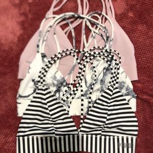 PINK BY VICTORIAS SECRET bralettes